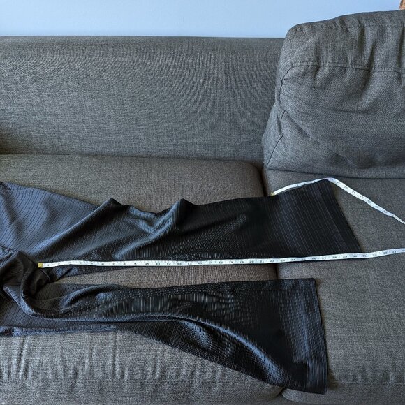 Hilary MacMillan Black High Rise Flare Designer Pants - Picture 12 of 15